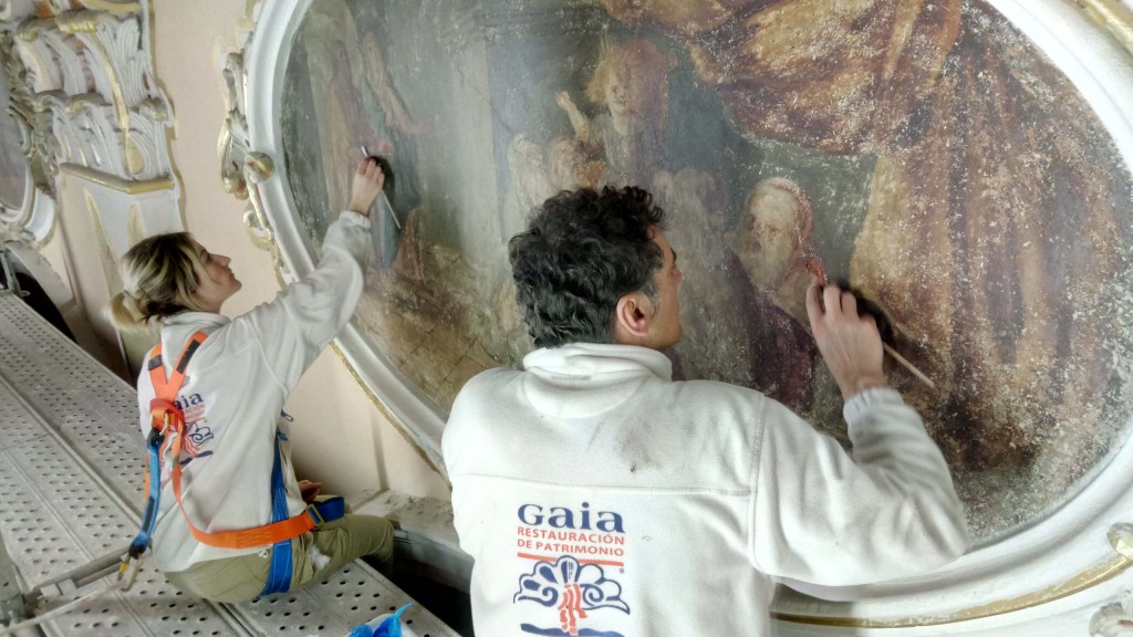 Pinturas murales al fresco
