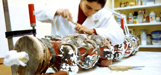  Curso de restauración y conservación de pintura sobre tabla y escultura policromada