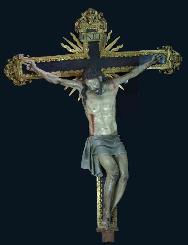 Restauración De La Escultura Del Cristo De La Misericordia Iglesia Del Salvador De Caravaca. Iniciales121