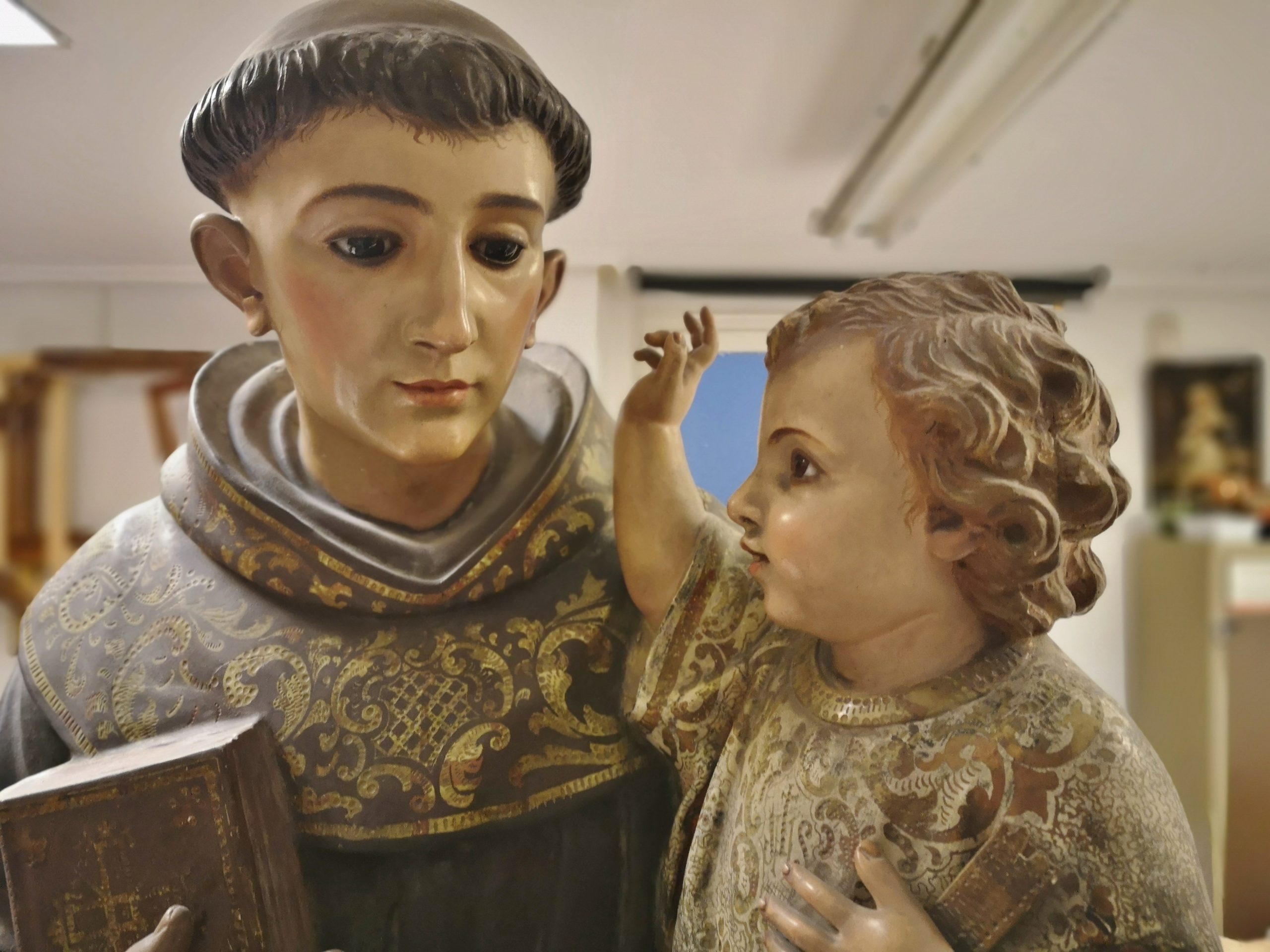 Restauración de imaginería policromada