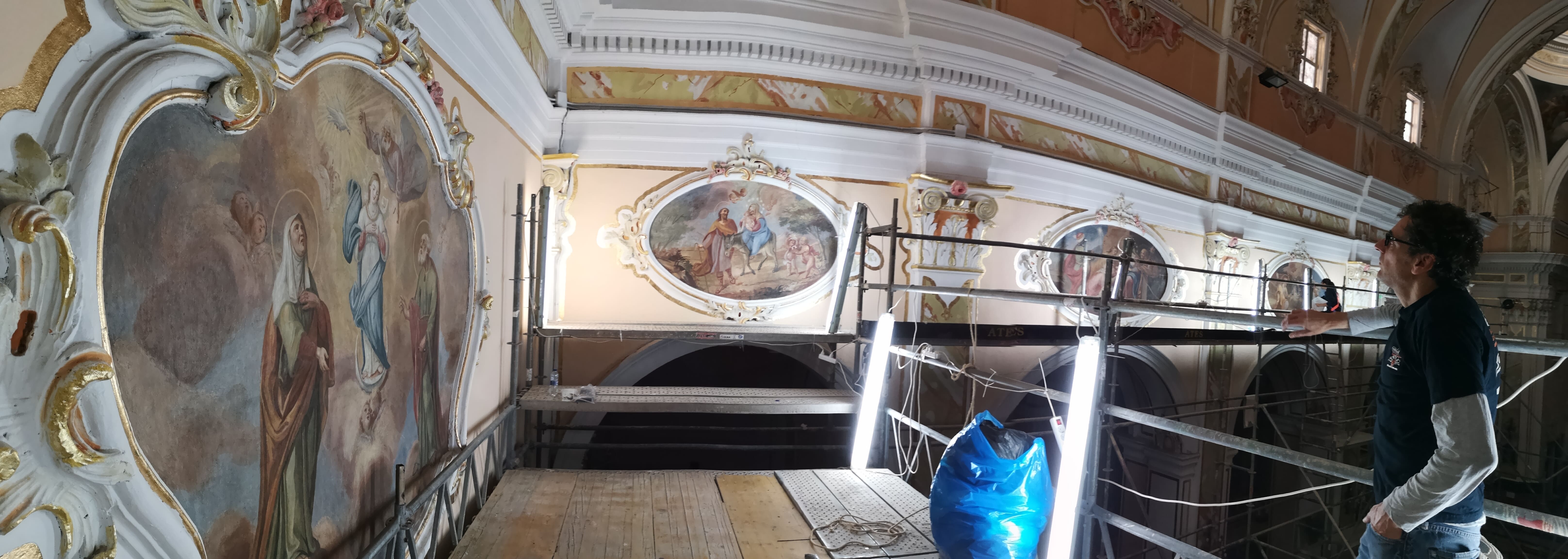 Restauración De Pintura Mural