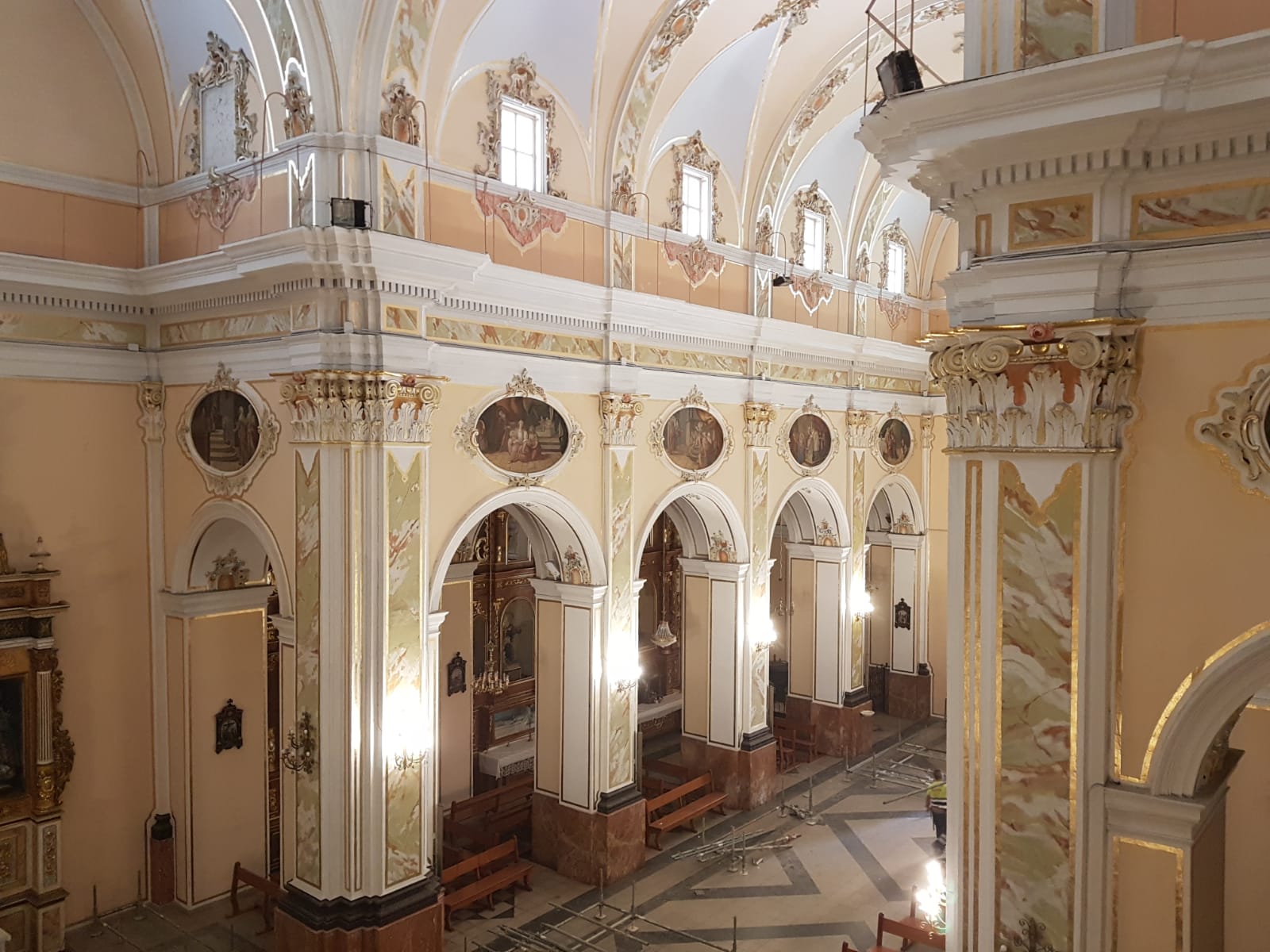 Restauración De Las Pinturas Murales De La Iglesia Parroquial De Pedralba