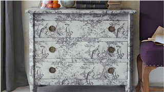 Curso de customización del mueble y pintura decorativa