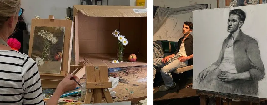 Pintura al natural curso gaiarestauracion