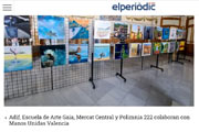 Promover el acceso al agua potable es el objetivo de la exposición solidaria expuesta en la Estación del Norte