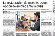 Mercalevante - La restauración de muebles es una opción de empleo frente a la crisis